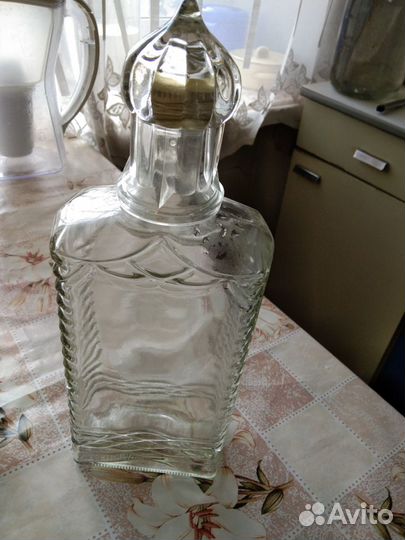 Графин-штоф и рюмки, Гусь -Хрустальный, СССР