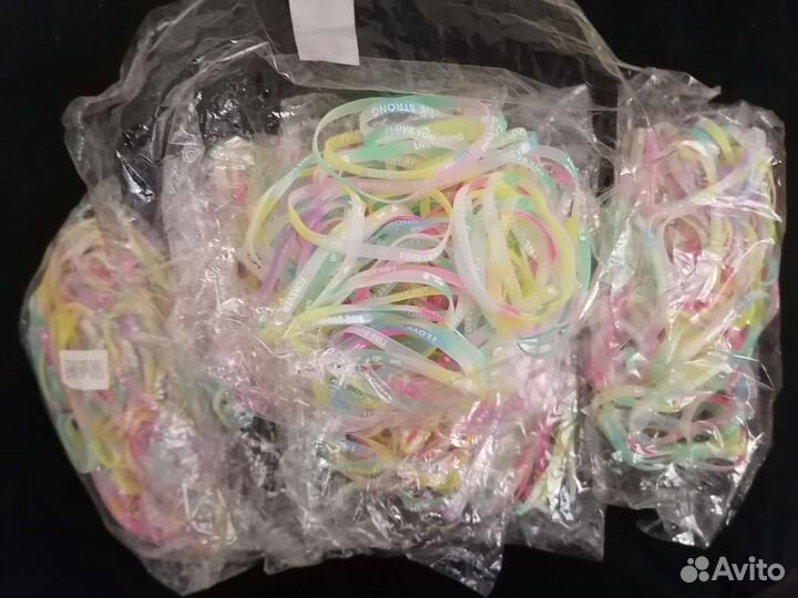 Силиконовый браслет для вечеринок (100шт)