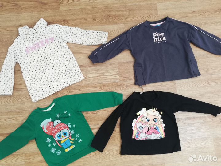Одежда для девочки 86 92 пакетом