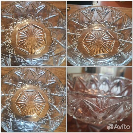 Советский хрусталь СССР вазы,конфетницы, салатники