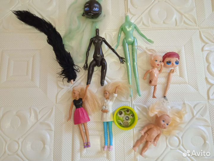 Куклы на переделку запчасти