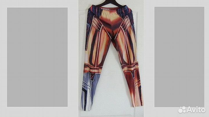 Леггинсы для бега и фитнеса , р.46-48