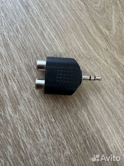 Переходник 3.5 mm jack - RCA (х2)