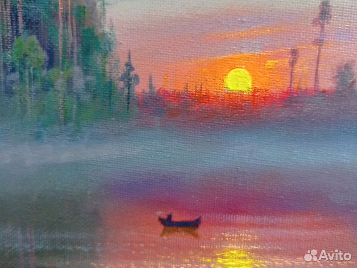 Картина маслом на холсте 