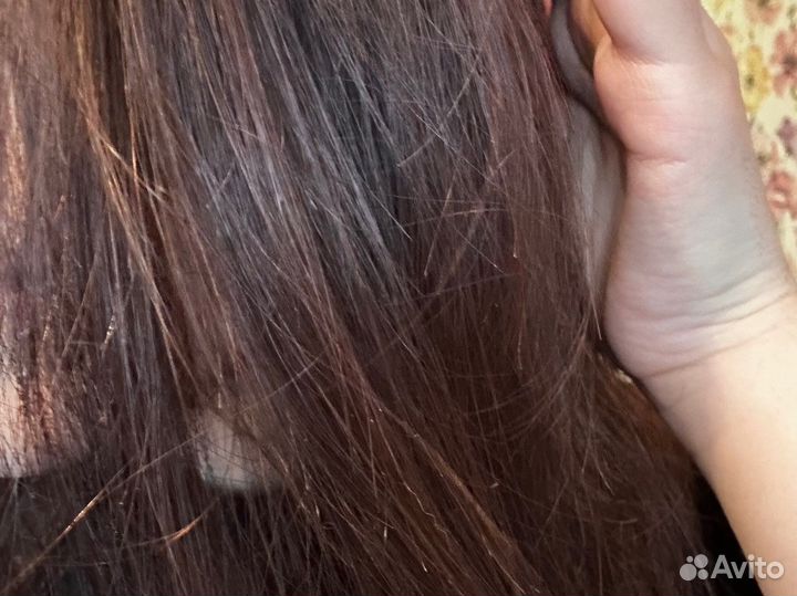 Накладка из натуральных волос