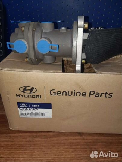 Педаль тормоза с клапаном Hyundai HD 170/250