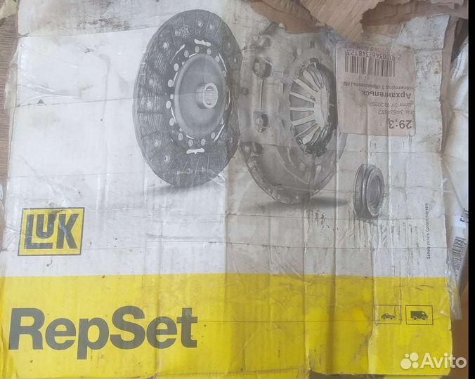 Сцепление (комплект) Opel Vivaro Trafik LuK RepSet