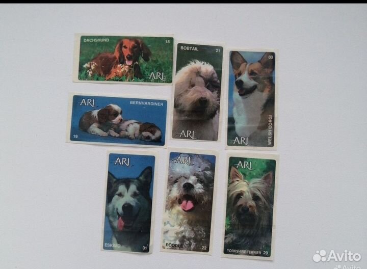 Наклейки и из 90-х кошки, собаки (ari cats)