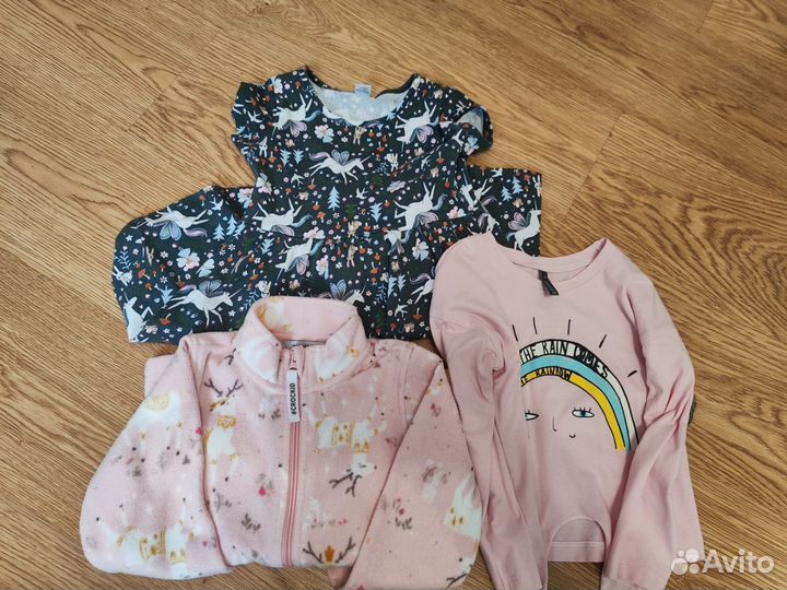 Вещи Crockid (флисовая кофта, Лонгслив, платье, )