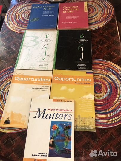 Учебники по английскому языку Longman, Cambridge