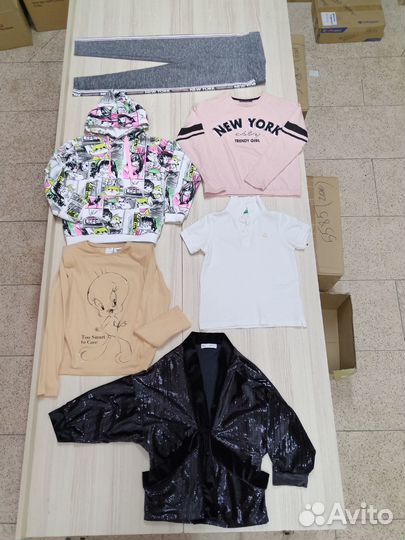 Вещи пакетом для девочки 8 - 10 лет