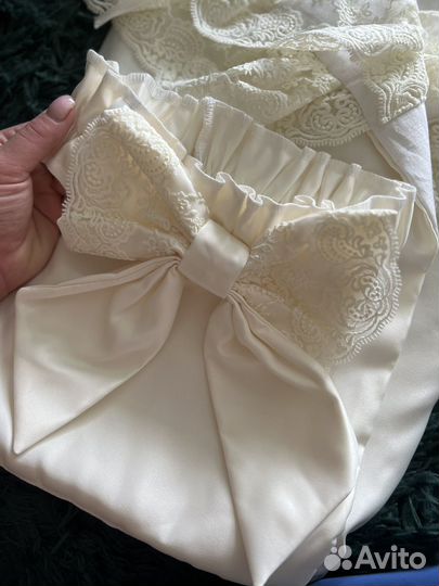 Конверт на выписку кружевной