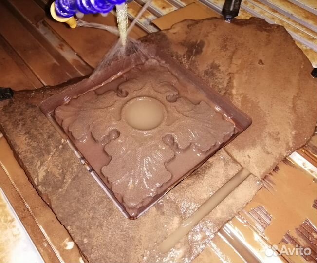 Станок чпу, обработка камня