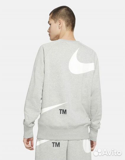 Nike Shoosh Fleece Crew Neck Sweatshirt