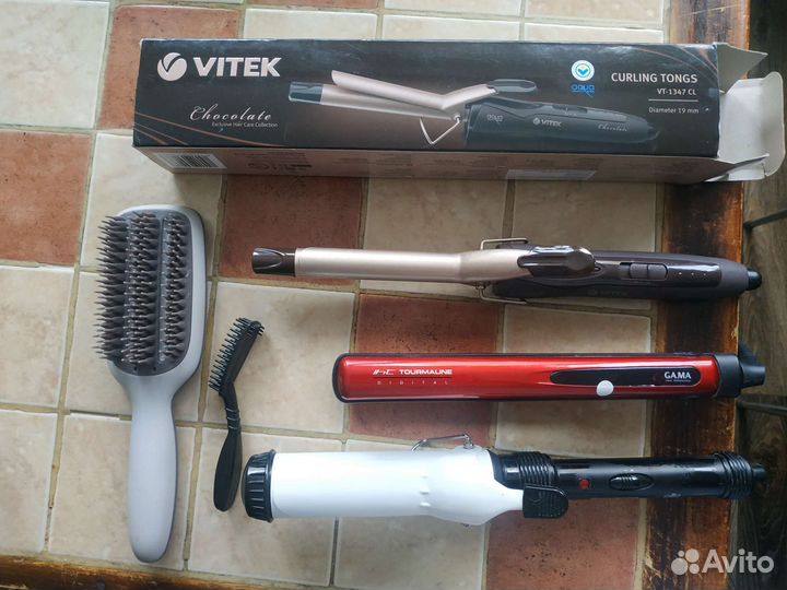 Плойка и выпрямитель для волос