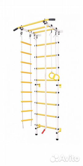 Шведская стенка barfits Детский квадратик 2.0 бел
