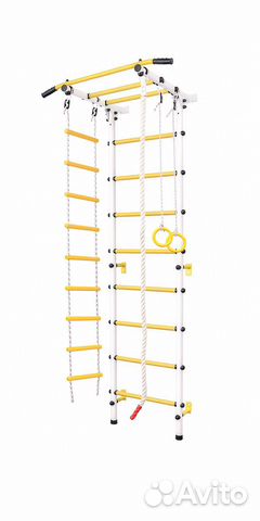 Шведская стенка barfits Детский квадратик 2.0 бел