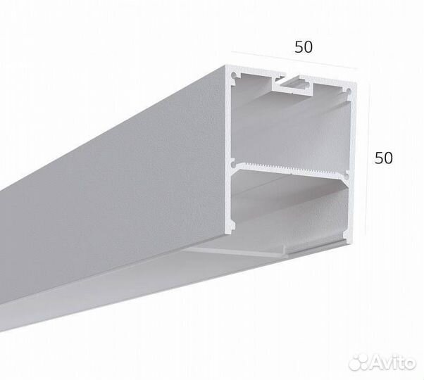 Короб накладной 6063 line 5050 0243507