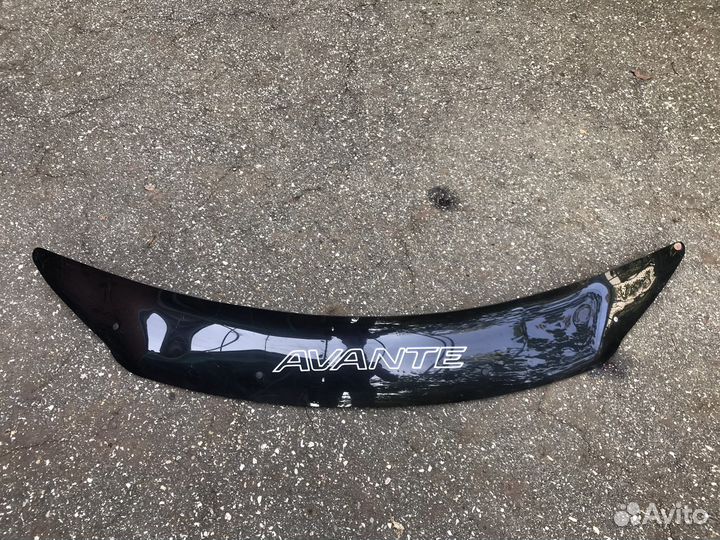 Дефлектор капота hyundai elantra (avante) 2011