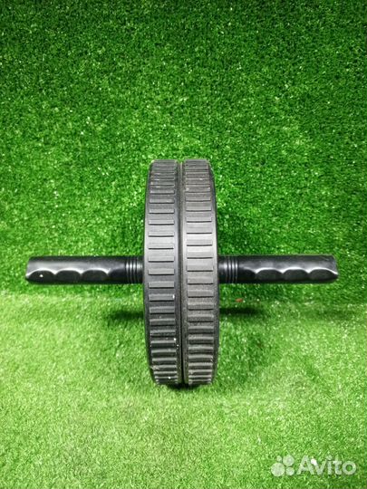 Ролик гимнастический для пресса 2-х рядный