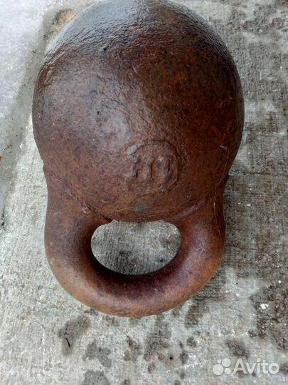 Гиря 1пуд,весовая,Сормово