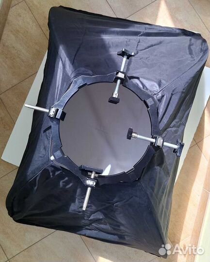 Софт-бокс 60х90 / Лайткуб 80 / Белый фон 2х3 метра