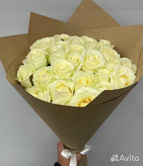 25 Роз 40 см. с Доставкой Москва Цветы