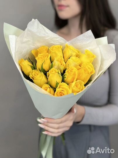 Букет цветов из 15 роз с доставкой