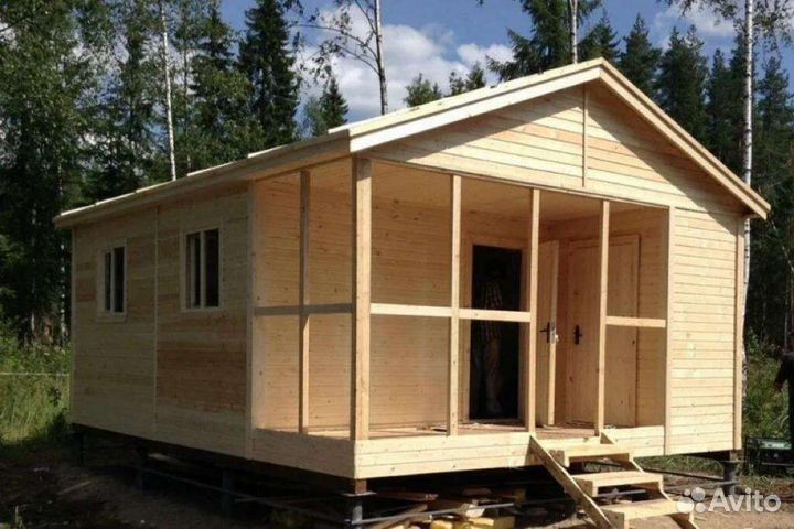 Дачный домик 6х6
