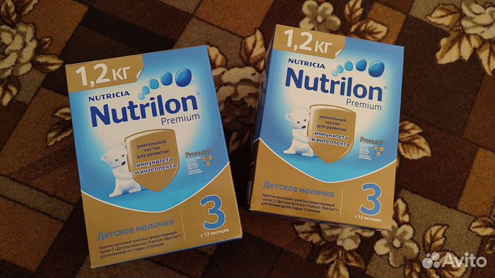 Детская молочная смесь Nutrilon 3