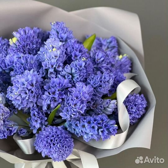 Ароматный букет из гиацинтов