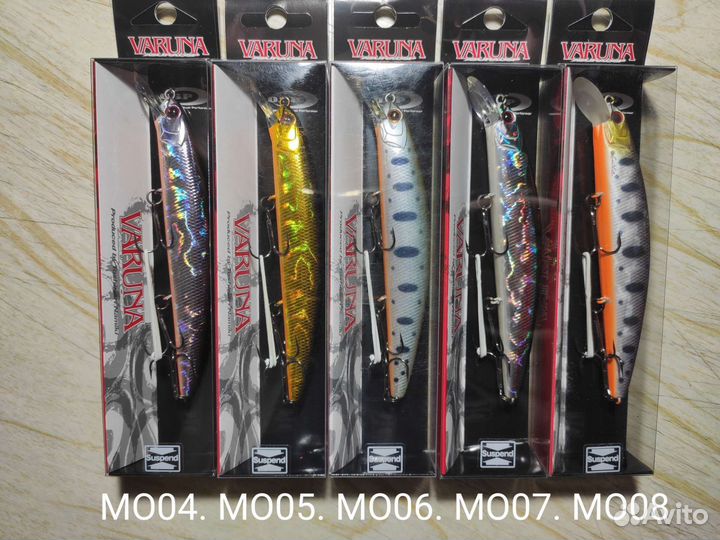 Воблеры O.S.P Varuna 110SP, 110F, 110S