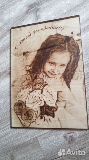 Выжигание портретов по дереву