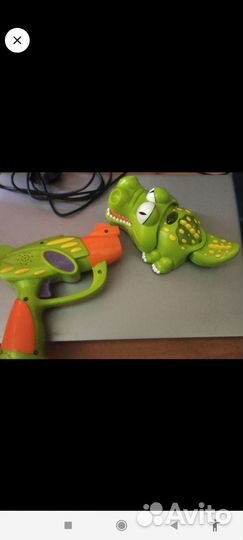 Электронный крокодильчик для малыша