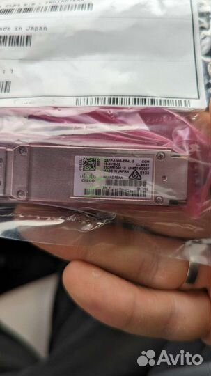 Модуль оптический Cisco qsfp-100G-ER4L-S