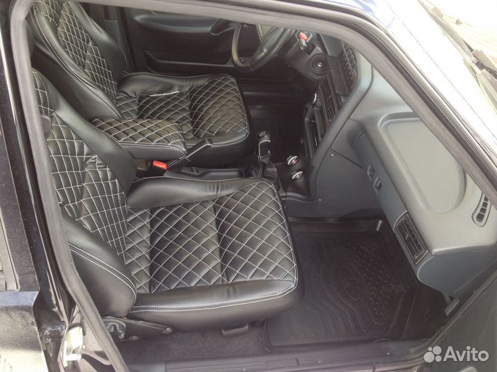 Обивки на сиденья из эко кожи ваз 2114-2115