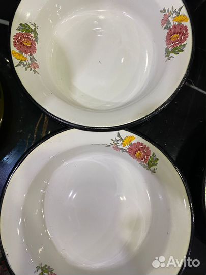 Эмалированная посуда бу