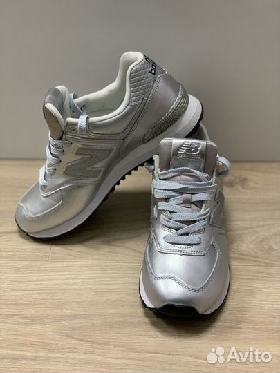 Кроссовки New balance 574 Silver оригинал