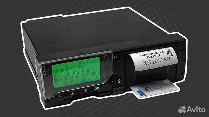 Цифровой тахограф Меркурий та-001.С установкой