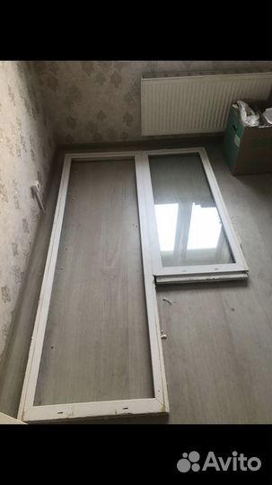 Балконный блок с дверью