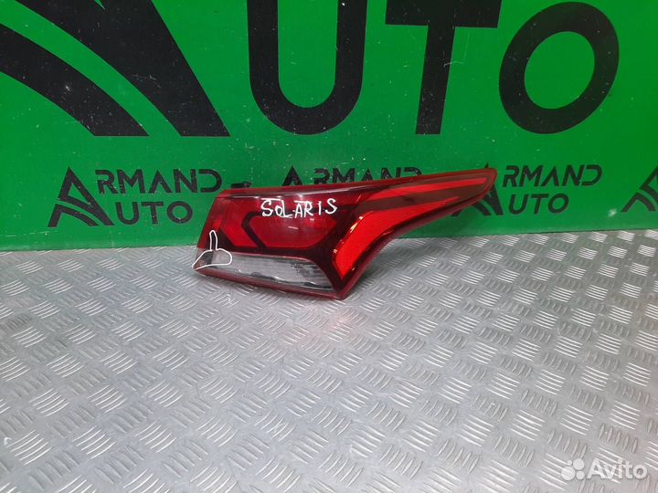 Фонарь внешний правый Hyundai Solaris 2 2017-Нв