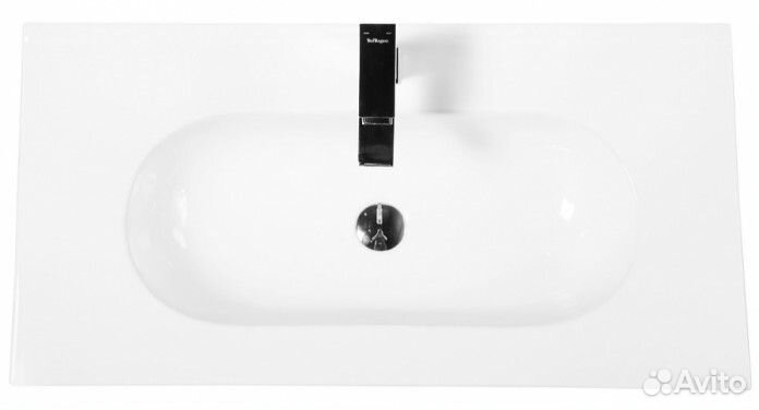 Тумба с керамической раковиной BelBagno Kraft 100 см, LOV-1000-LVB Pino Pasadena