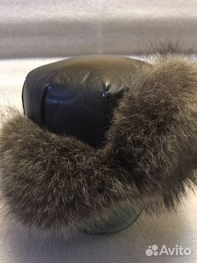 Шапка ушанка мужская