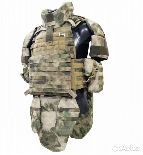 Бронежилет штурмовой 5 класс мох