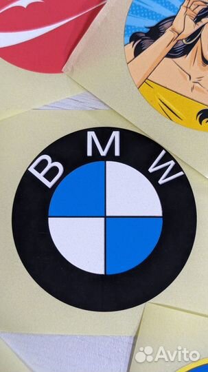 Печать наклеек под заказ. Размер 5х5см