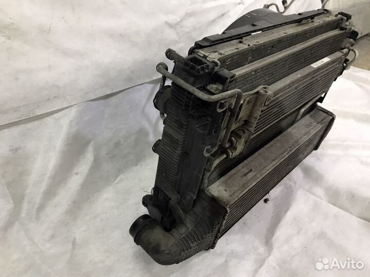 Касета радиаторов OM642 Мерседес