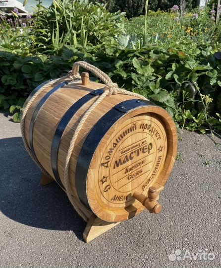 Дубовая бочка 10 литров (Новокузнецк)