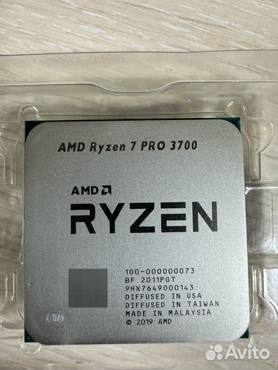 Процессоры амд ryzen 7 3700x oem