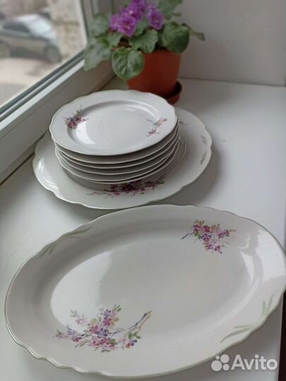Столовый сервиз,набор посуды, Дулево