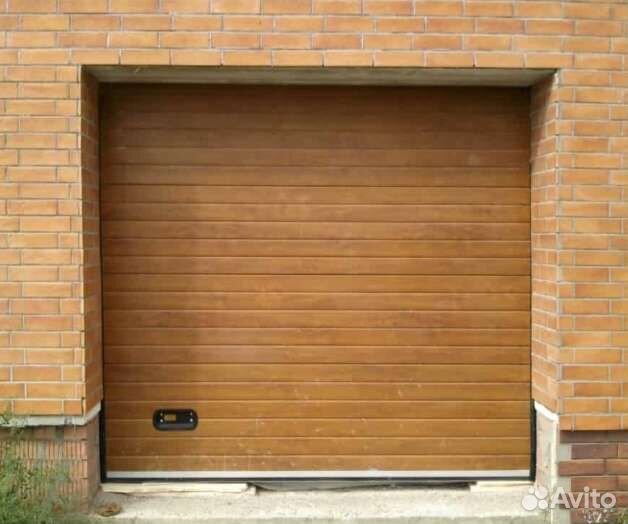 Секционные гаражные ворота